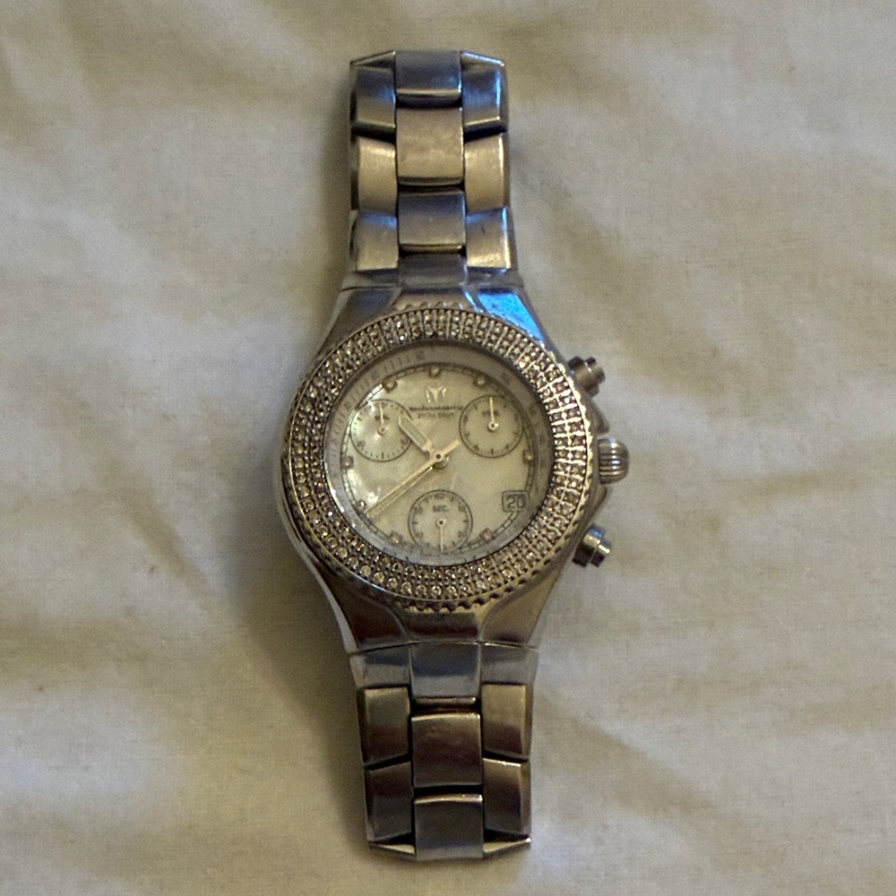 Technomarine watch with real diamonds